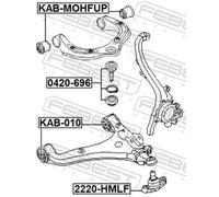 FEBEST 2220-HMLF Ball Joint