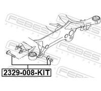 Fits FEBEST 2329-008-KIT Camber Correction Screw Set ⭐UK Stock⭐
