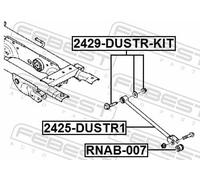 CAMBER CORRECTION SCREW FOR DACIA DUSTER FEBEST 2429-DUSTR-KIT