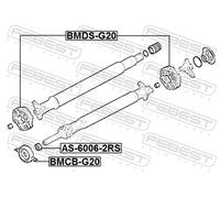 JOINT PROPSHAFT BMDS-G20 FOR BMW 3/7/E2/E0/Convertible S14B23 S14B23 2.3L 4cyl