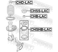 ROLLING BEARING SUSPENSION STRUT SUPPORT MOUNT CHB-LAC FOR DAEWOO LACETTI 1.8L