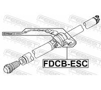 FEBEST FDCB-ESC Propshaft centre bearing
