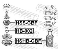 Fits FEBEST HSS-GBF FRONT SHOCK ABSORBER MOUNTING ⭐UK Stock⭐
