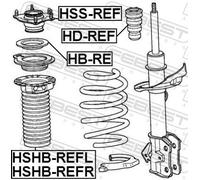 FEBEST HSS-REF Mounting, shock absorbers
