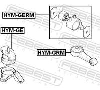 FEBEST HYM-GE Engine mount