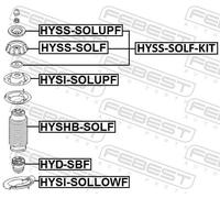 FEBEST HYSI-SOLUPF Spring cap