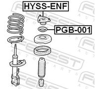 FEBEST HYSS-ENF Mounting, shock absorbers