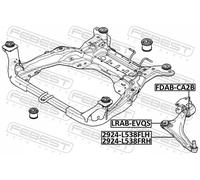 Mounting For Land Rover RANGE ROVER 13-19 Front Lower