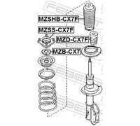 Front Shock Absorber Bump Stop /Rubber Buffer FEBEST MZD-CX7F