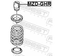 ✅Fits FEBEST MZD-GHR REAR SHOCK ABSORBER REBOUND MAZDA ATENZA SEDAN ⭐UK Seller⭐