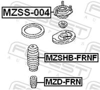 FEBEST MZSS-004 Mounting, shock absorbers