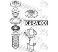Febest Anti-Friction Bearing OPB-VECC – Front Shock Absorber Support, Suspension Strut Mount