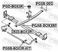 FEBEST PGSB-001 Bush, leaf spring