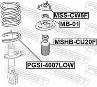 FEBEST PGSI-4007LOW Spring cap