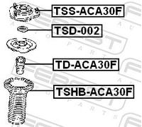 New Rubber Buffer, suspension for TOYOTA:RAV 4 III,RAV 4 / VANGUARD III