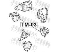 New Engine Mounting for TOYOTA:CROWN,CHASER,CRESTA Saloon,MARK II VI Saloon