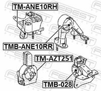 Fits FEBEST TM-AZT251 FRONT ENGINE MOUNT ⭐UK Stock⭐