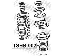Febest Protective Cap/Bellow TSHB-002 - Front - Fits Toyota Cresta GX90, Lexus IS I, Crown, Royal
