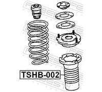 FEBEST TSHB-002 Protective Cap / Bellow, shock absorber