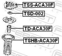 Front Shock Absorber Bellow Cap for Toyota Lexus:AURIS,COROLLA,RAV 4 III 3,CT