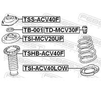 FEBEST TSHB-ACV40F Protective Cap / Bellow, shock absorber
