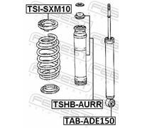 Febest Rear Shock Absorber Cover TSHB-AURR - Protective Bellow for Toyota Alphard MNH1