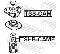 Febest Shock Absorber Protective Bellow TSHB-CAMF - for Daihatsu Terios, Toyota Bego/Taruna