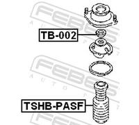 Febest Shock Absorber Bellow TSHB-PASF - Protective Cap - Fits Toyota bB/II, Passo, Tank 1.0L