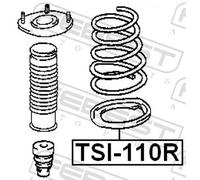 X2 PCS TSI-110R REAR AXLE SPRING SEAT FEBEST