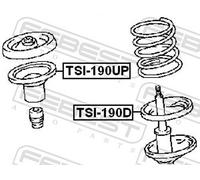 FEBEST TSI-190D Spring cap