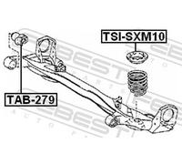 FEBEST TSI-SXM10 Spring Cap