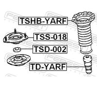 FEBEST TSS-018 Mounting, shock absorbers