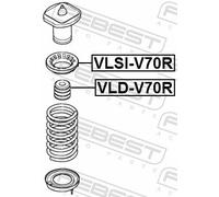 FEBEST VLD-V70R Rubber Buffer, suspension