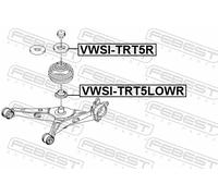 FEBEST VWSI-TRT5LOWR Spring Cap