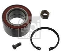febi bilstein 05847 Wheel Bearing Kit with fastening screw, nut and circlip, pack of one