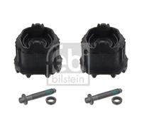 FEBI 10257 Axle Beam Bush Set Rear Rubber/Metal Fits Mercedes-Benz E-Class