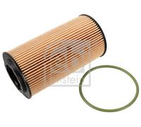 febi bilstein Oil Filter 108320 with seal ring for Ford and Volvo - 1 unit