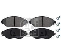 Fits FEBI 116243 BRAKE PAD SET WITH BOLTS