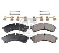 FEBI 116257 BRAKE PAD SET DISC BRAKE Rear