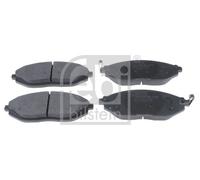 FEBI 116278 BRAKE PAD SET DISC BRAKE Front