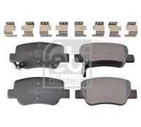 Fits FEBI 116304 BRAKE PAD SET WITH ADDITIONAL PARTS
