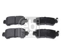 Brake pads Rear Axle 116309 FEBI BILSTEIN for MAZDA CX-5 CX-3
