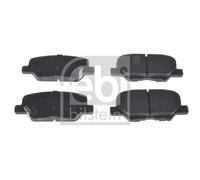 febi bilstein 116317 Brake Pad Set, 1 unit