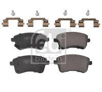 Brake Pads Set fits KIA VENGA YN 1.4D Front 2010 on D4FC 581011PA00 Febi Quality
