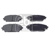 FEBI 116323 BRAKE PAD SET DISC BRAKE Front