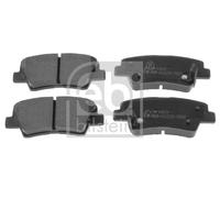 Brake pads Rear Axle 116336 FEBI BILSTEIN for KIA SOUL I