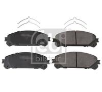 Brake Pads Set fits LEXUS RX450h 3.5 Front 2012 on 044650E010 0446533490 Febi