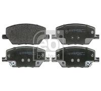 Brake Pads Set fits JEEP COMPASS MP 1.4 Front 2017 on 52094174 K2AMV3886AA Febi