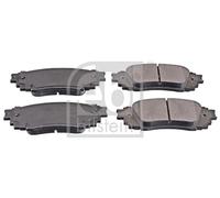 Brake Pads Set fits TOYOTA C-HR ZYX1, ZYX10 1.8 Rear 2016 on 2ZR-FXE 0446602380