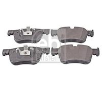 Brake Pads Set fits CITROEN C4 PICASSO Mk2 1.6D Front 2013 on 1609898580 Febi